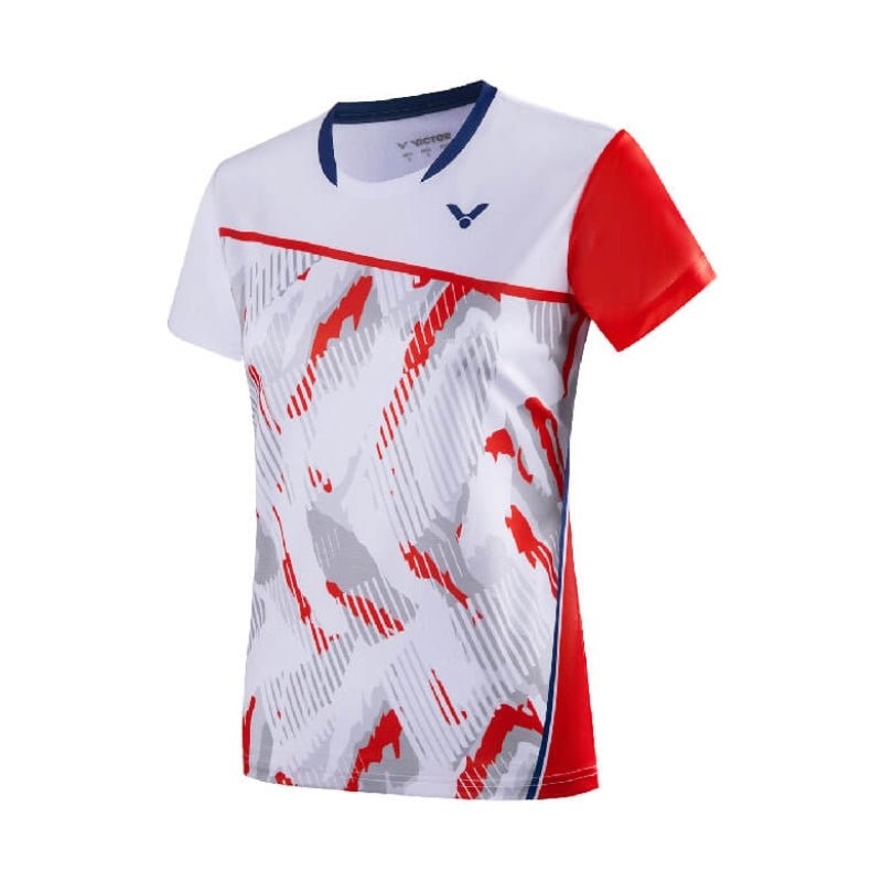 VICTOR Women’s Sports T-Shirt T-41011 A White