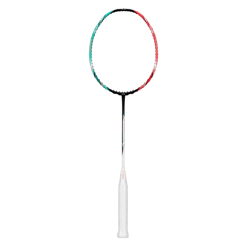 LI-NING HALBERTEC 7000 (Green/Orange) Badminton Racquet  Unstrung & Free Grip