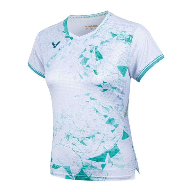VICTOR TAI TZU YING Tribute Collection Women’s Tournament Shirt T-51003 G-Tiffany Green