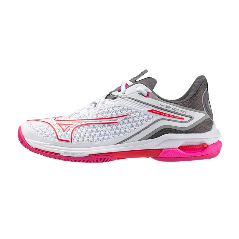MIZUNO WAVE EXCEED TOUR 6 AC WOMEN’S Tennis Shoes White Radiant