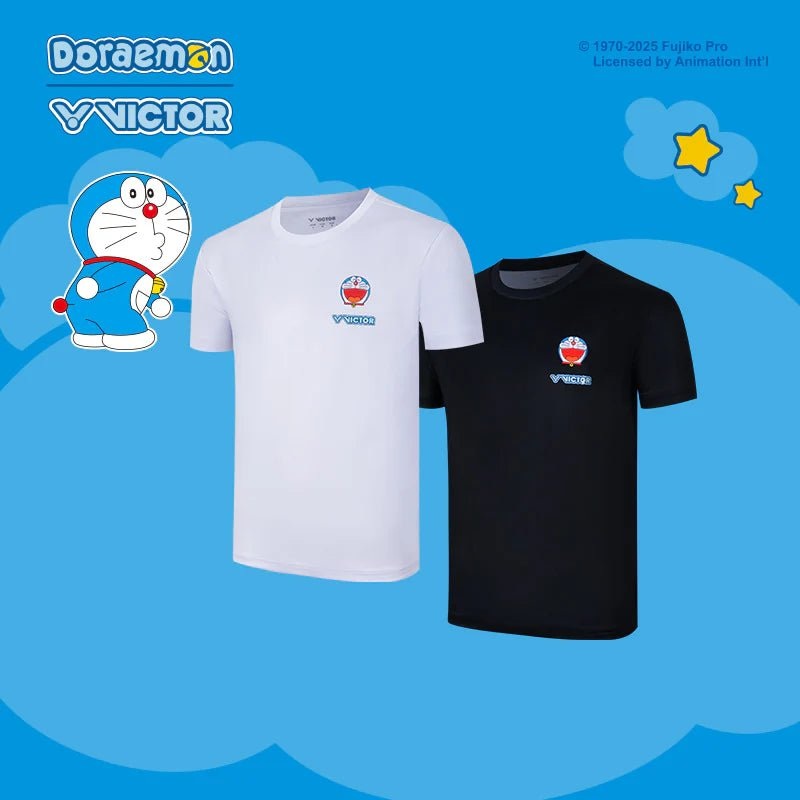 VICTOR x Doraemon Sports T-Shirt UNISEX T-504DRM Multiple Colors