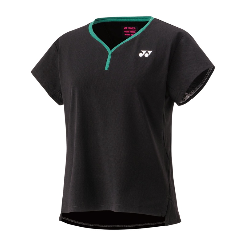 YONEX Womens Crew Neck Shirt 20837EX Black