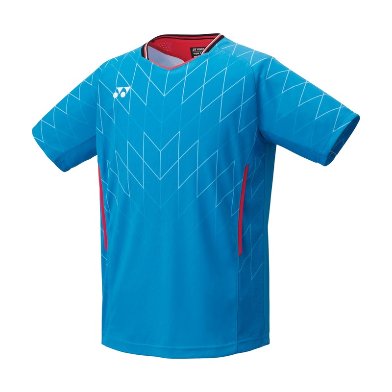YONEX 2025 Japan National Team Crew Neck Shirt 10698YX – Cerulean Blue