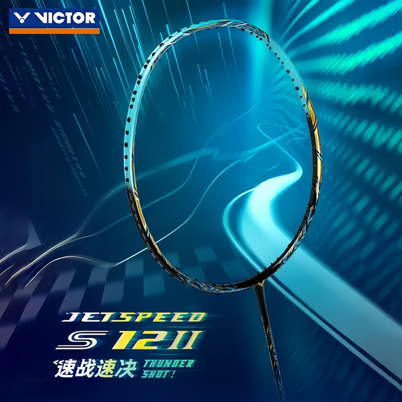 VICTOR JetSpeed 12 II R (2025) Badminton Racquet  Unstrung & Free Grip