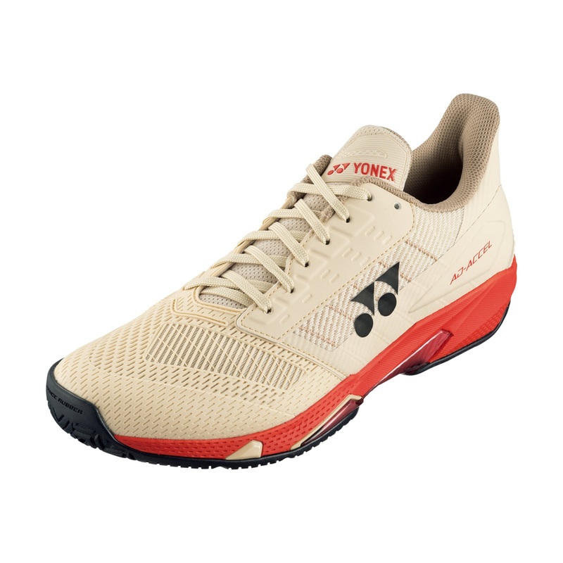 YONEX 2025 Power Cushion AD-ACCEL MEN’S Tennis Shoes (All Court) – Sand Beige