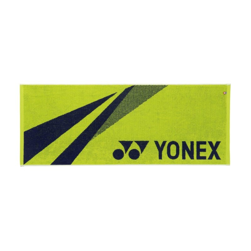 YONEX Sports Towel (40 x 100cm) 100% Cotton AC1071YX – Lime Green