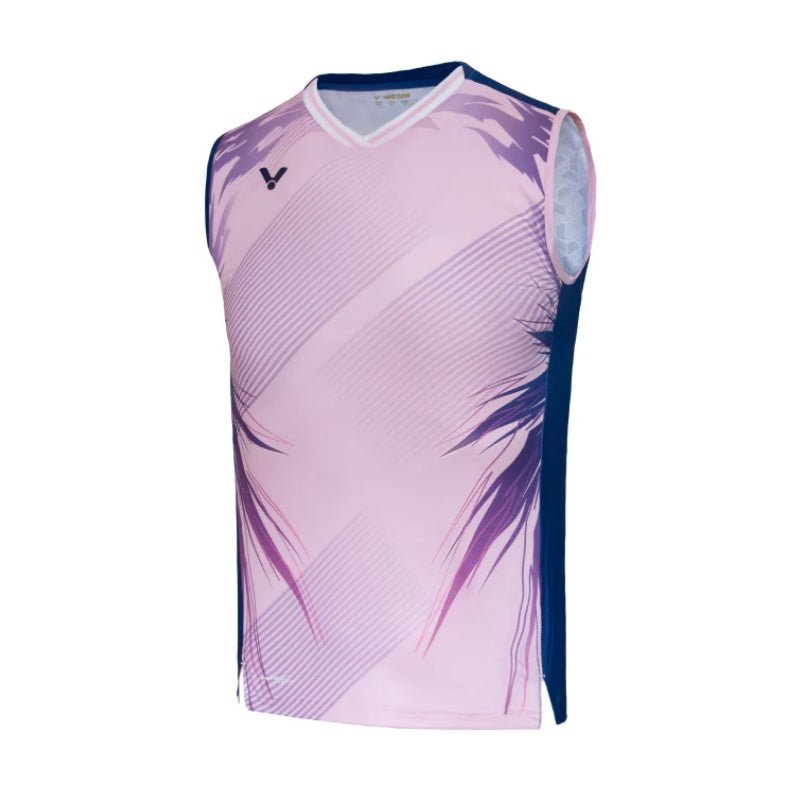 VICTOR 2025 CAPSULE Collection MEN’S Tournament Sleeveless Top T-50008CPS IB-Pink/Navy