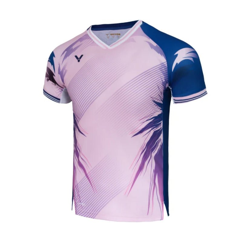 VICTOR 2025 CAPSULE Collection MEN’S Tournament T-Shirt T-50007CPS IB-Pink/Navy