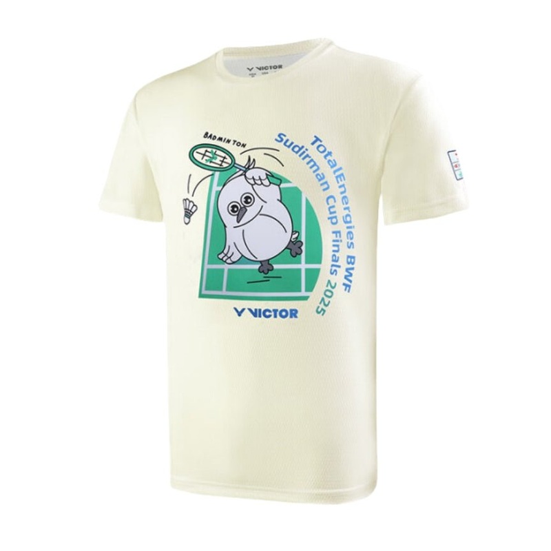 VICTOR 2025 Sudirman Cup Finals UNISEX T-Shirt T-SC2503 L-White