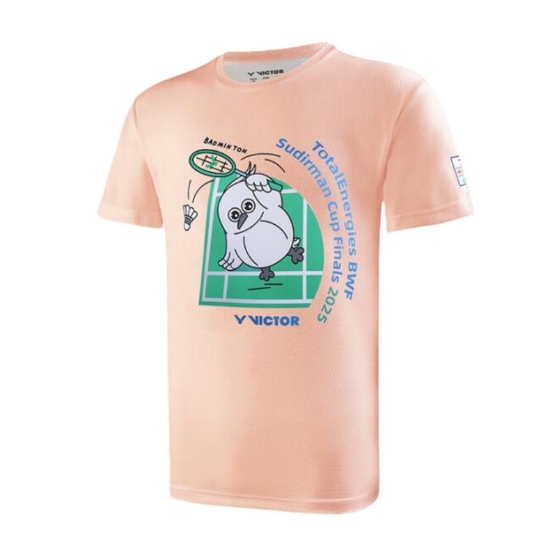 VICTOR 2025 Sudirman Cup Finals UNISEX T-Shirt T-SC2503 O-Orange