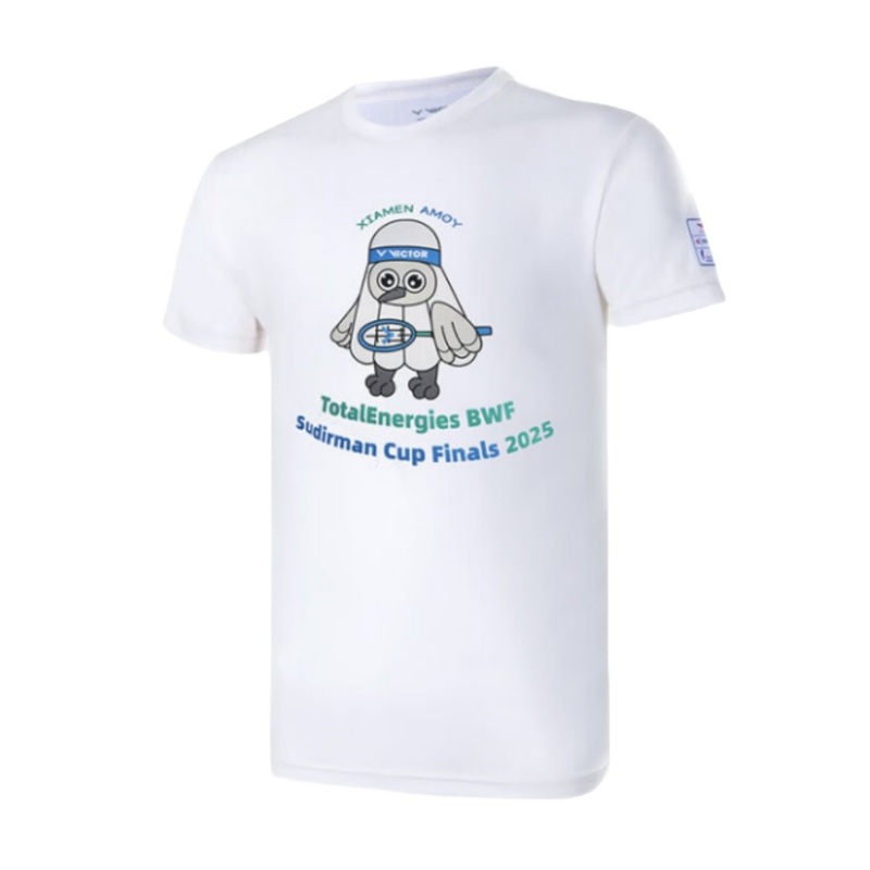 VICTOR 2025 Sudirman Cup Finals UNISEX T-Shirt T-SC2504 A-White