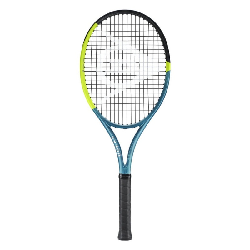 DUNLOP SX 300 (Teal/Yellow) 300g Tennis Racquet – Unstrung & Free Grip