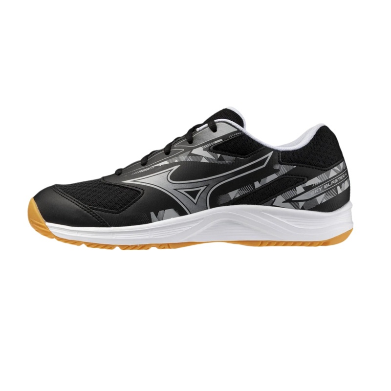 MIZUNO SKY BLASTER 4 UNISEX Badminton Shoes – Black/White/Harbor Mist
