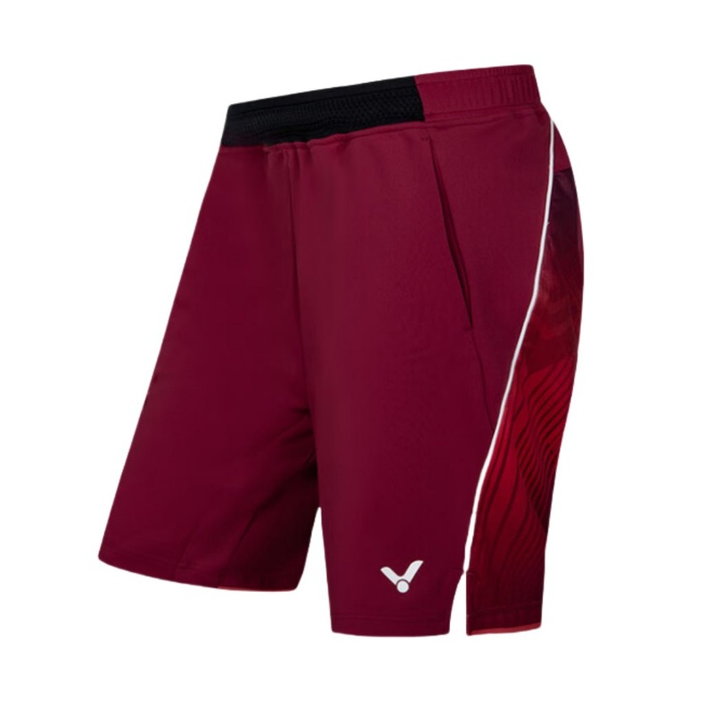 VICTOR 2025 Tournament Series Unisex Shorts – R-55211-D Maroon