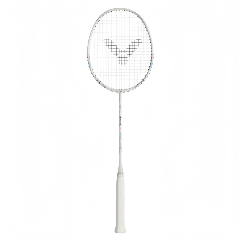 VICTOR DriveX 1A (Moonlight White) Badminton Racquet  Unstrung & Free Grip