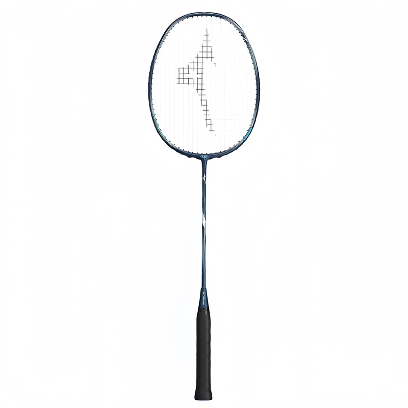 MIZUNO ACROSPEED 7 (Navy) 5U/G6 Badminton Racquet  Unstrung & Free Grip