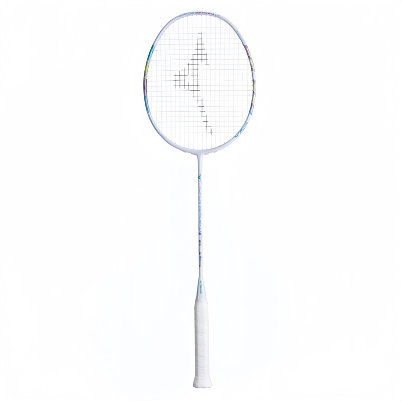 MIZUNO ALTIUS 22 SOLEAR LT (White/Light Blue) 5U/G6 Badminton Racquet  Unstrung & Free Grip