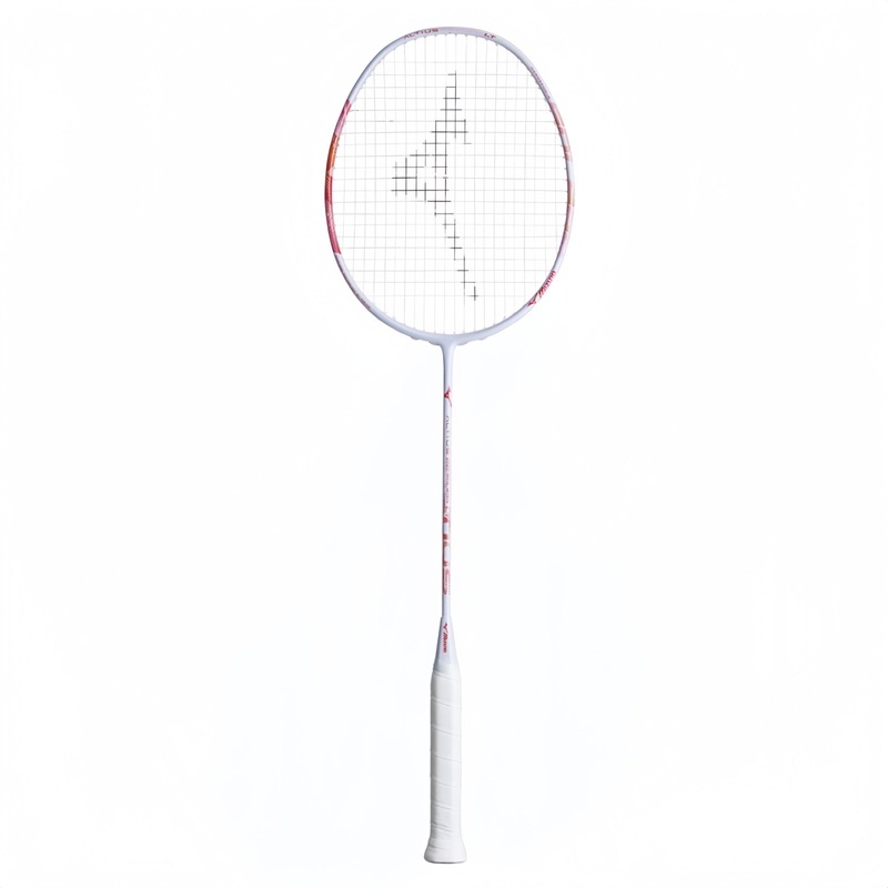 MIZUNO ALTIUS 22 SOLEAR LT (White/Pink) 5U/G6 Badminton Racquet  Unstrung & Free Grip