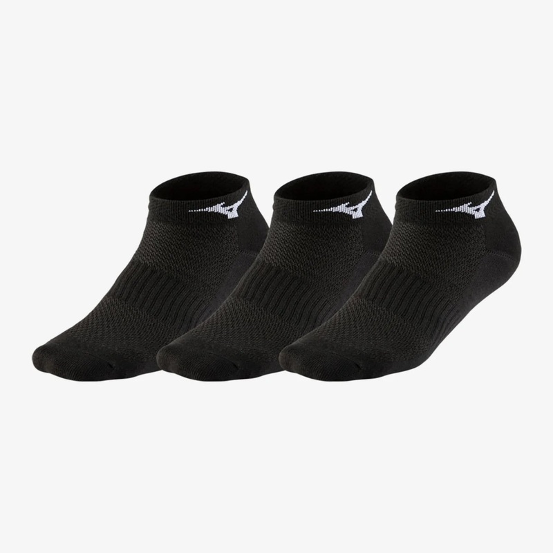 MIZUNO Training Mid Socks (3 Pack) UNISEX – Black