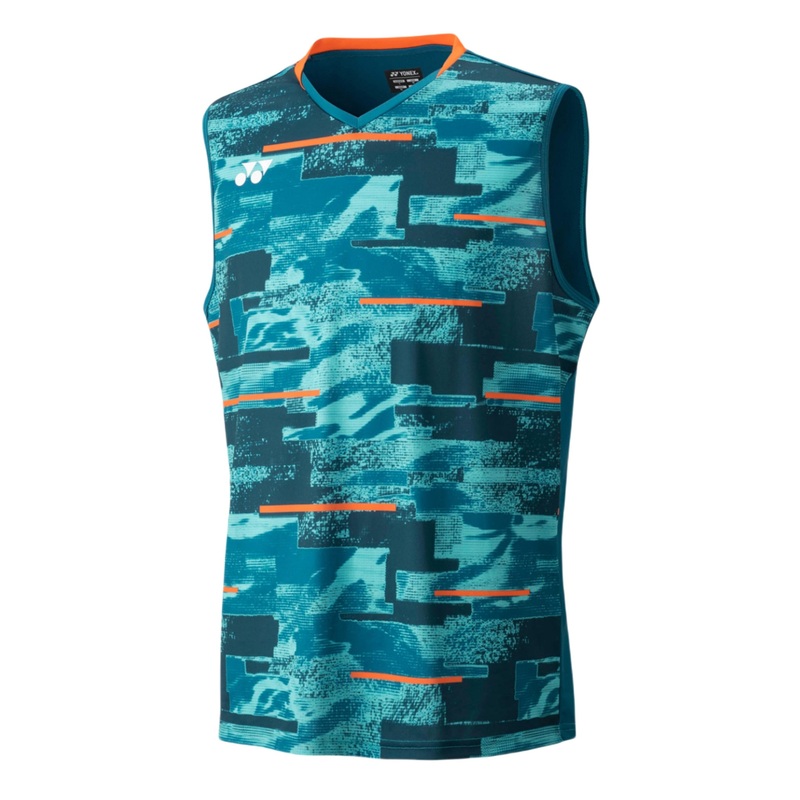 YONEX Men’s Sleeveless Top YM0035EX – Blue Green