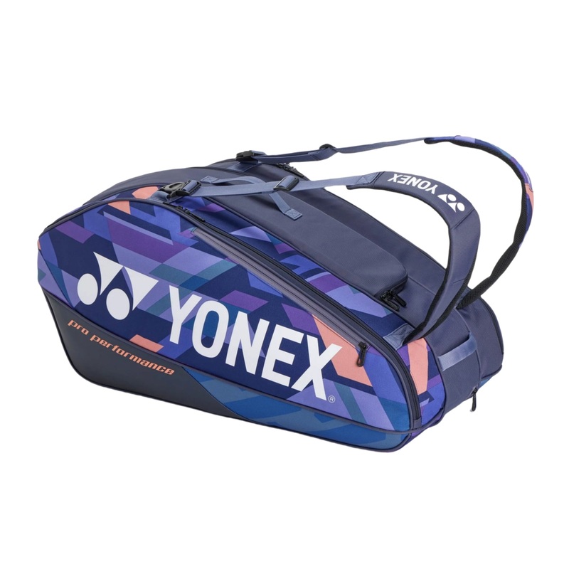 YONEX Pro Racquet Bag (9 pcs) for Badminton & Tennis  BA92429 Midnight Purple