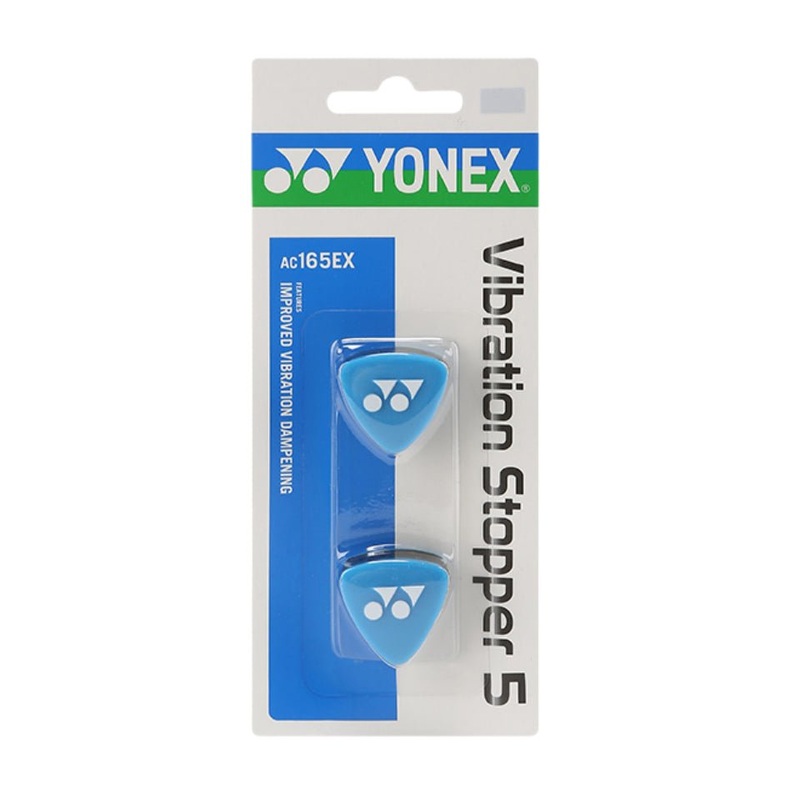 YONEX Tennis Vibration Dampener (Pack of 2) AC165EX – Black/Blue
