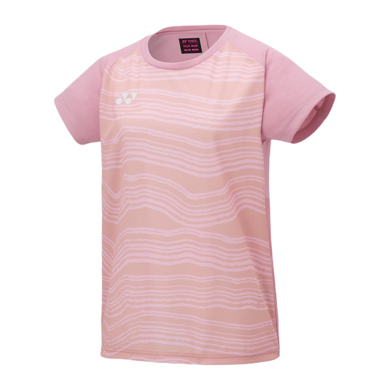 YONEX Women’s Crew Neck Shirt YW0050EX – Smoke Pink