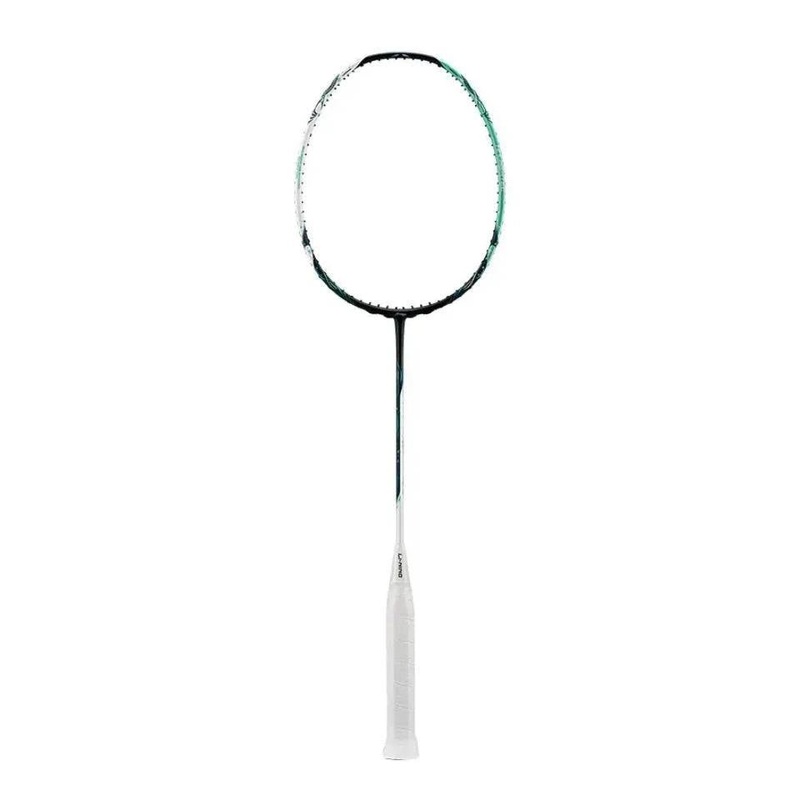 LI-NING HALBERTEC 6000 (Pearl White/Light Green) Badminton Racquet  Unstrung & Free Grip