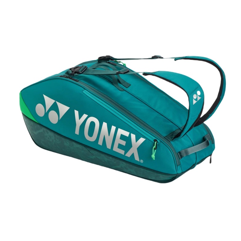YONEX Pro Racquet Bag (6pcs) for Badminton & Tennis – BA92426 Deep Green