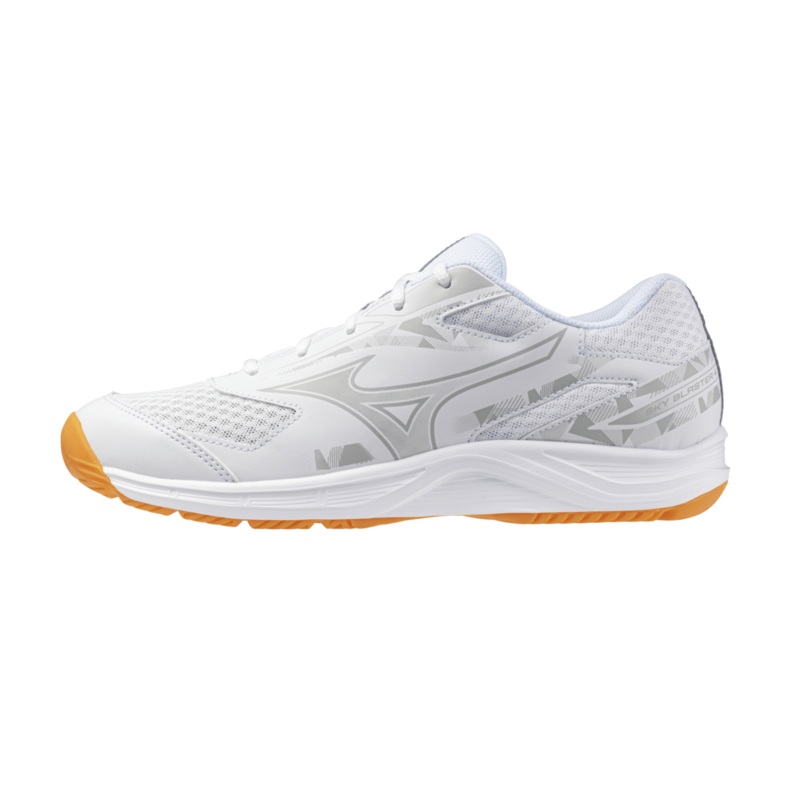 MIZUNO SKY BLASTER 4 Badminton Shoes White/Harbor Mist UNISEX