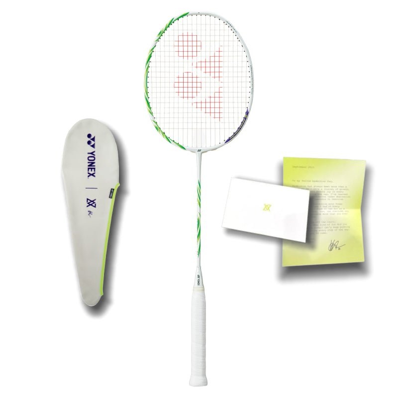 YONEX 2025 ASTROX 100VA ZZ with SPECIAL LETTER LIMITED 1 of 10,000 (Grayish Beige) Badminton Racquet  Unstrung & Free Grip