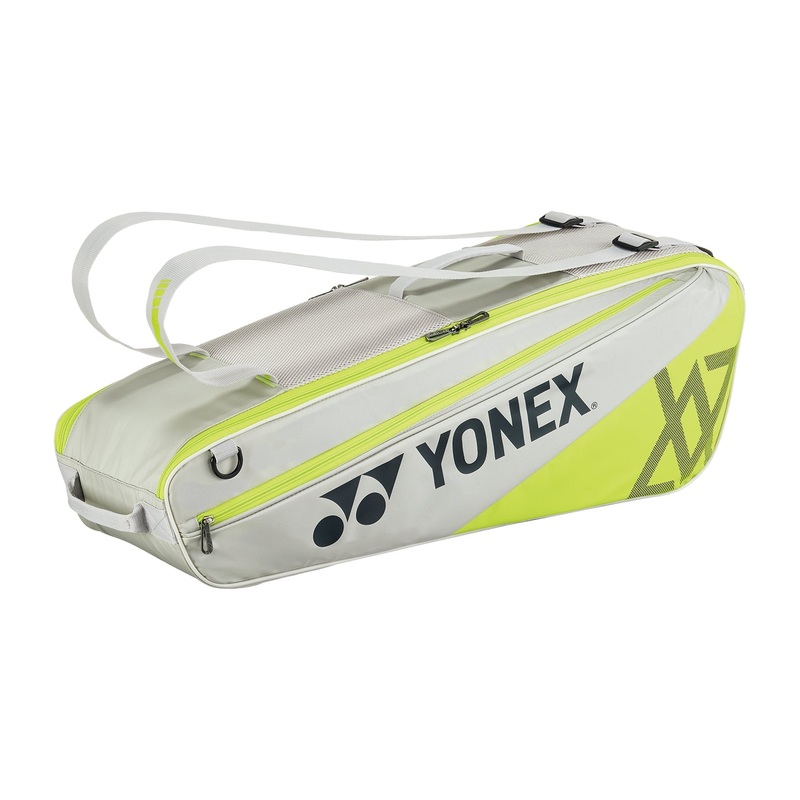 YONEX 2025 Club Racquet Bag VA (6pcs) for Badminton/Tennis – Grayish Beige BA52526VEX