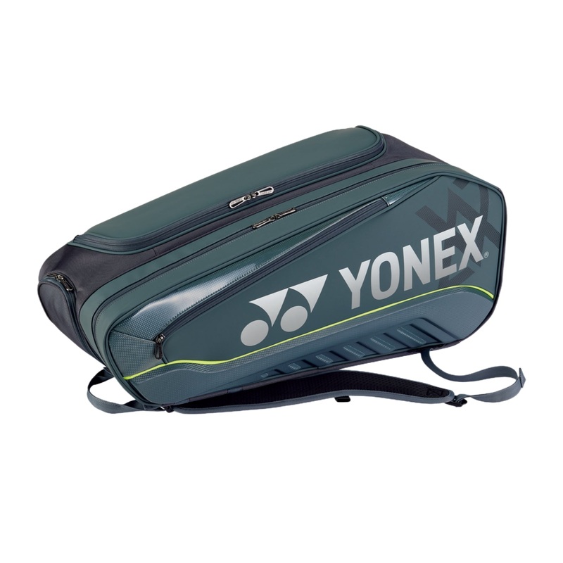 YONEX 2025 Expert Racquet Bag VA (6pcs) for Badminton/Tennis – Steel Gray BA02526VEX