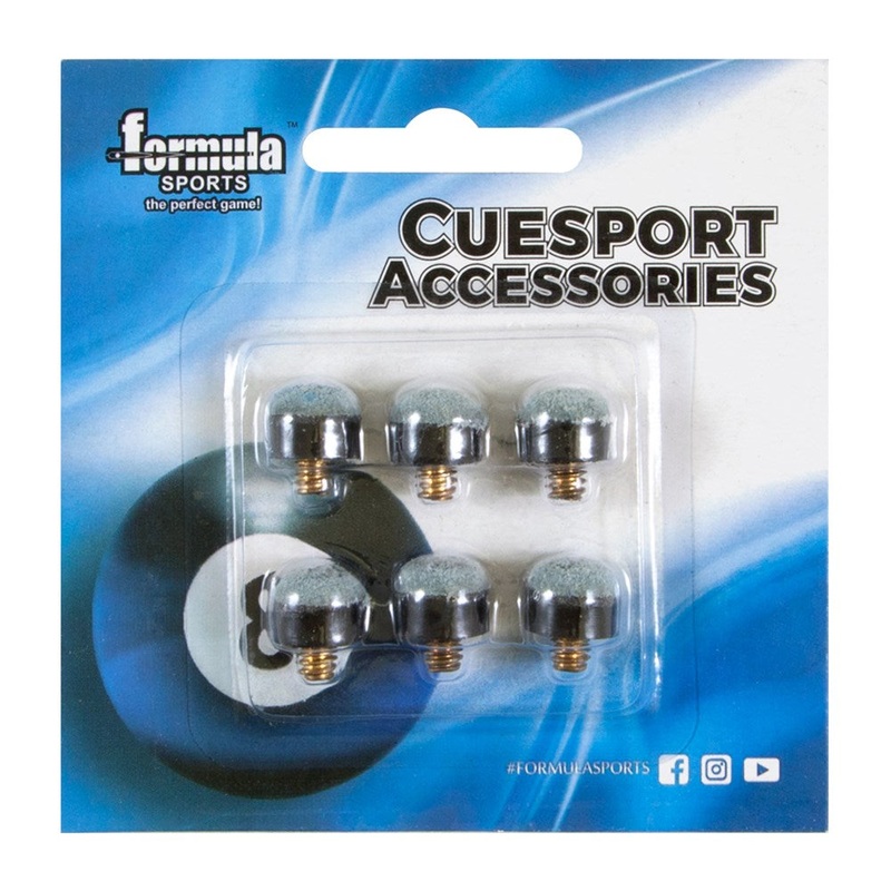 Blue Leather Tip Screw In|9mm|10mm|11mm|12mm|Blue