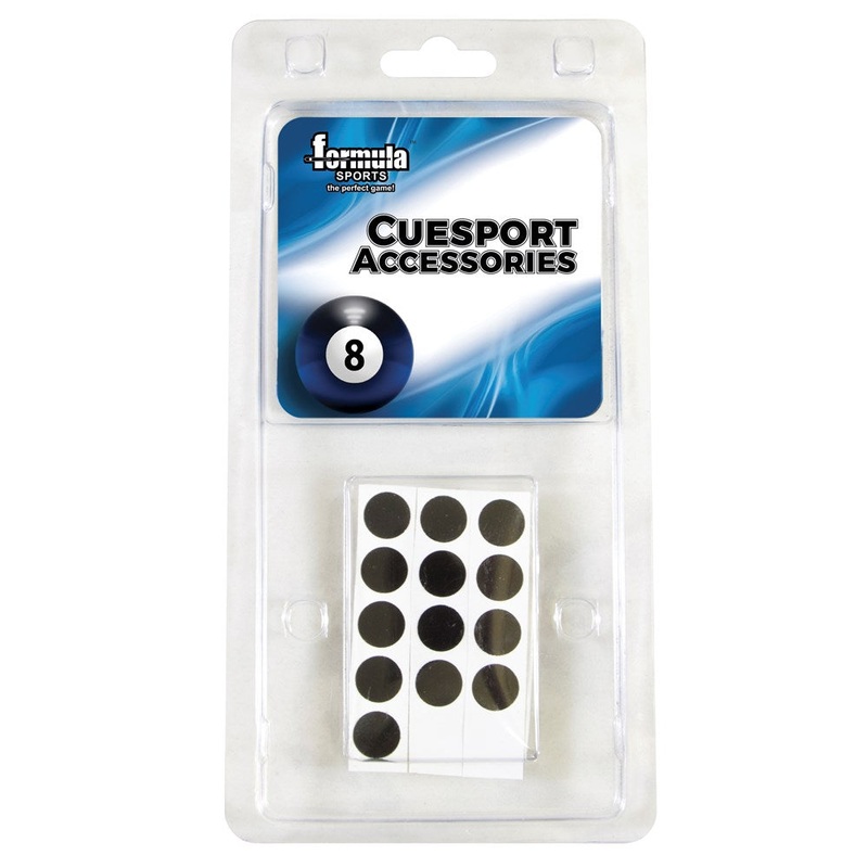 Black Table Spots 12mm x25|Black