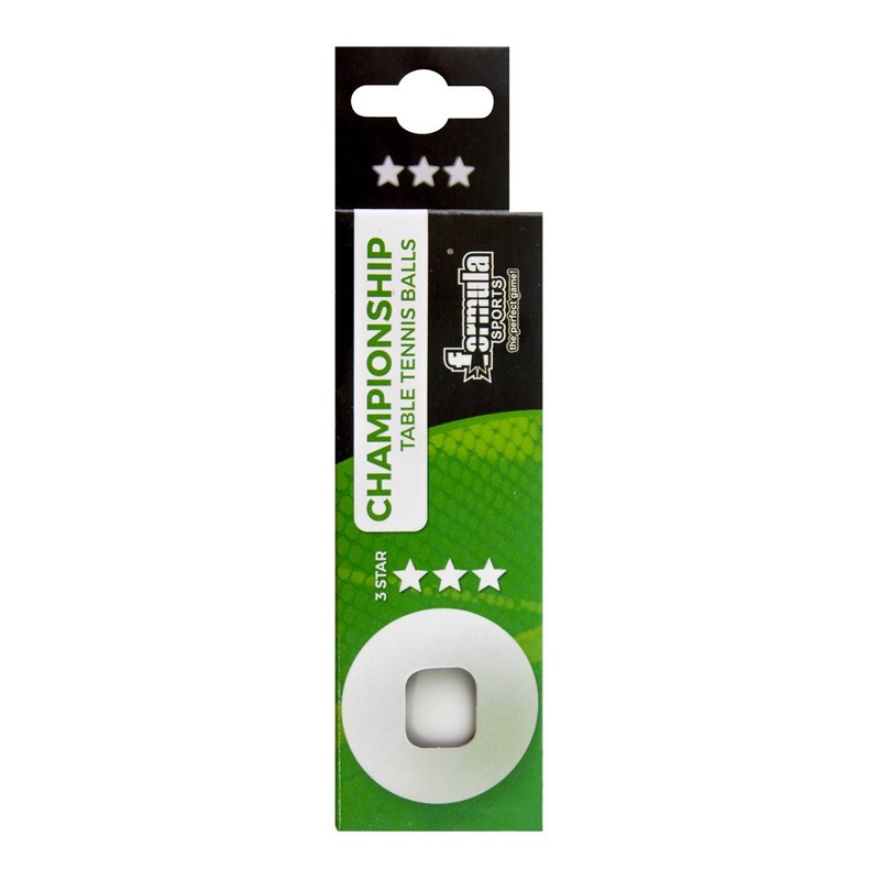 Championship Balls 3pk|White|Orange