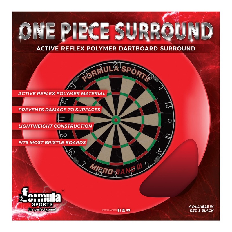 One Piece Surround|Black|Red
