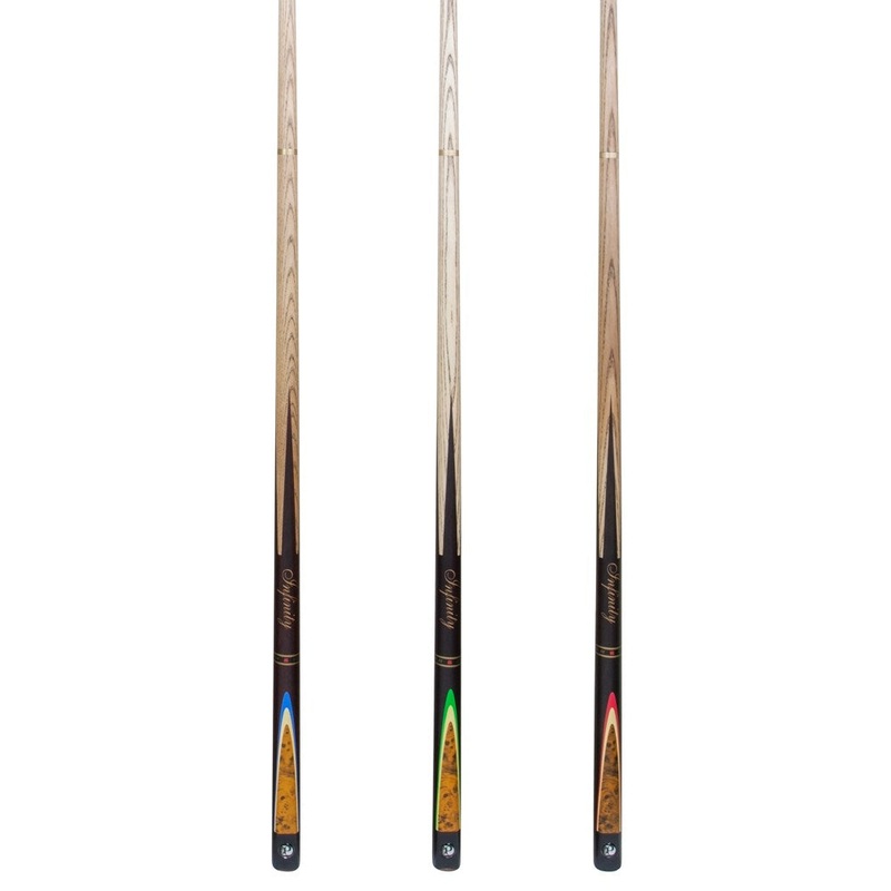 Powerplay Infinity 2pce Cue|Blue|Green|Red