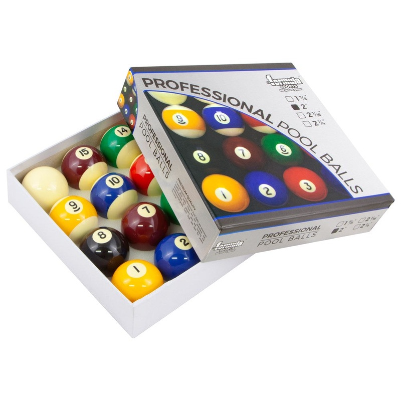 Professional Pool Balls Boxed|2 1/4″