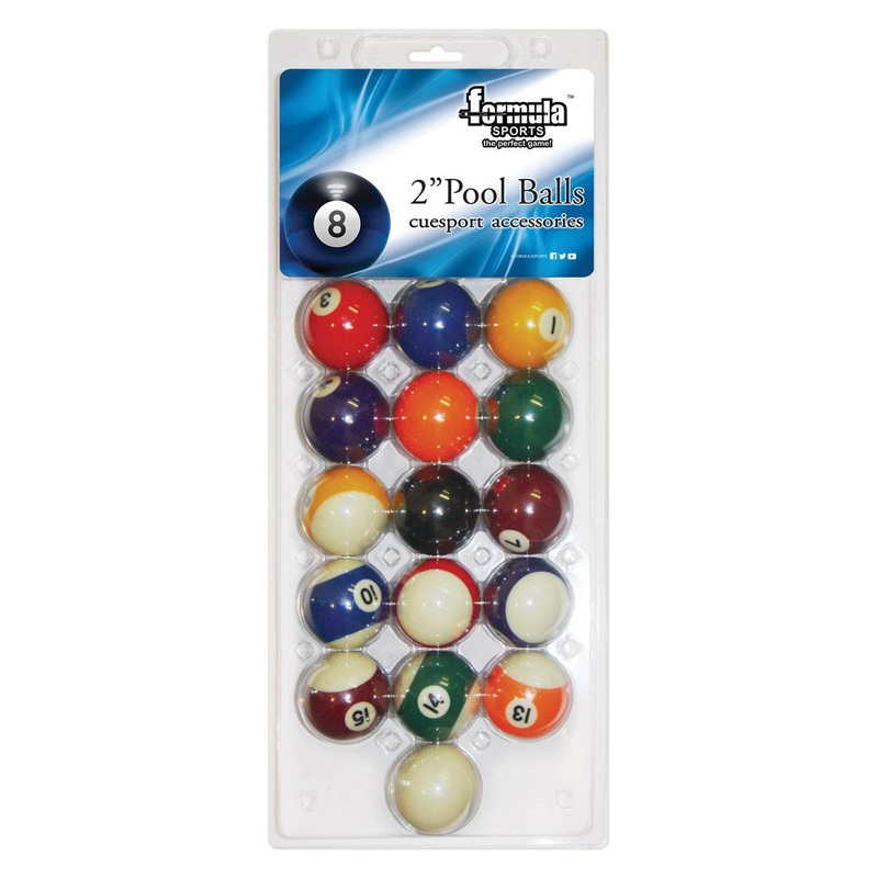 Standard Pool Balls 2 Blister|2″