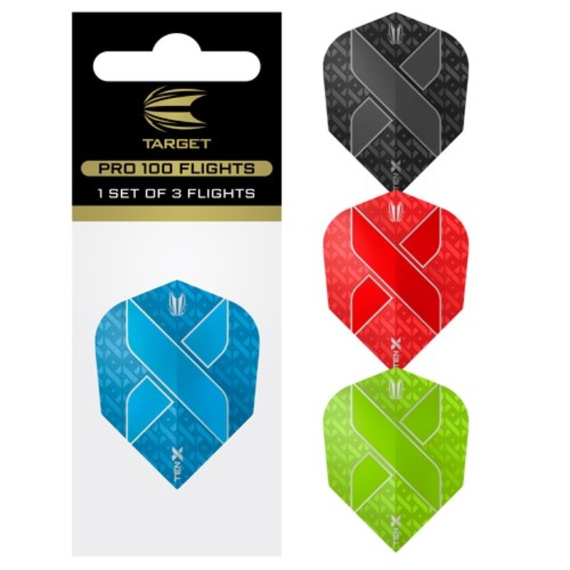 Ten-X Ultra Flights|Aqua|Blue|Lime Green|Red|Black|Standard