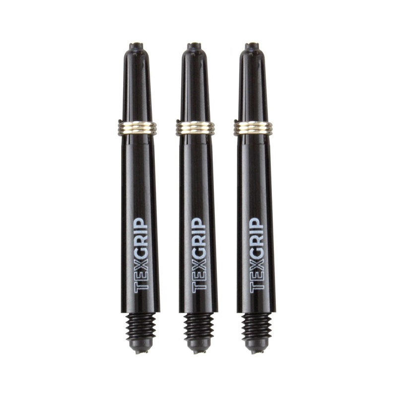 TEX Grip Black Nylon Shafts|Short|Intermediate|Medium|Black