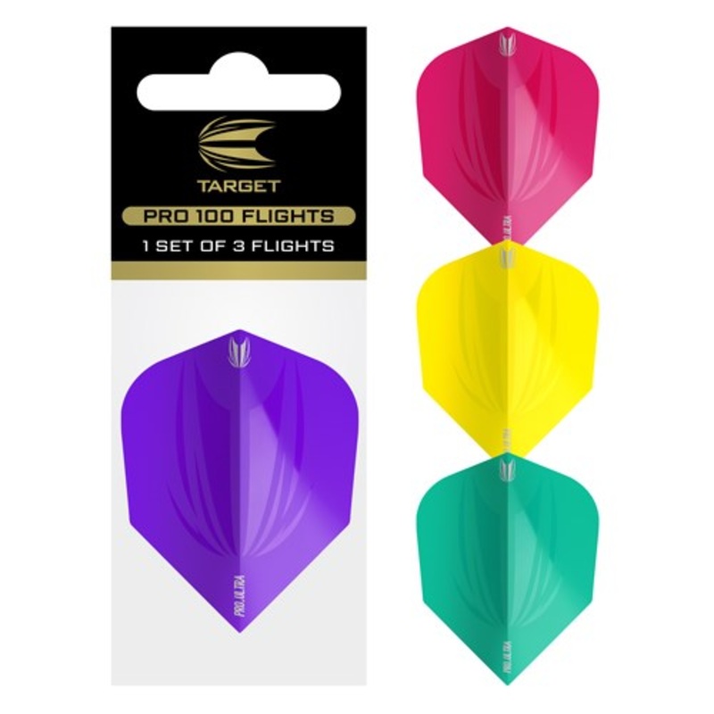 ID Pro Ultra No. 6 Flights|Black|White|Grey|Pink|Red|Yellow|Orange|Lime Green|Blue|Purple|Aqua|No. 6