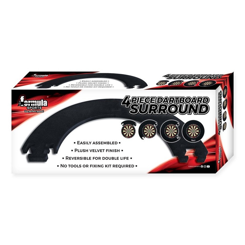 Four Piece Surround|Black