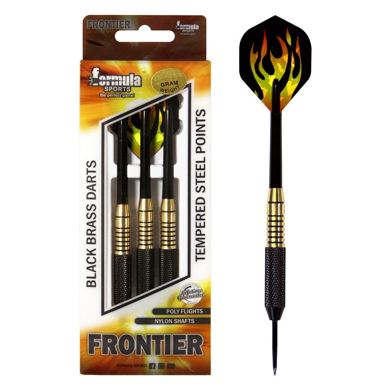Frontier Black Brass Darts|20g|22g|24g