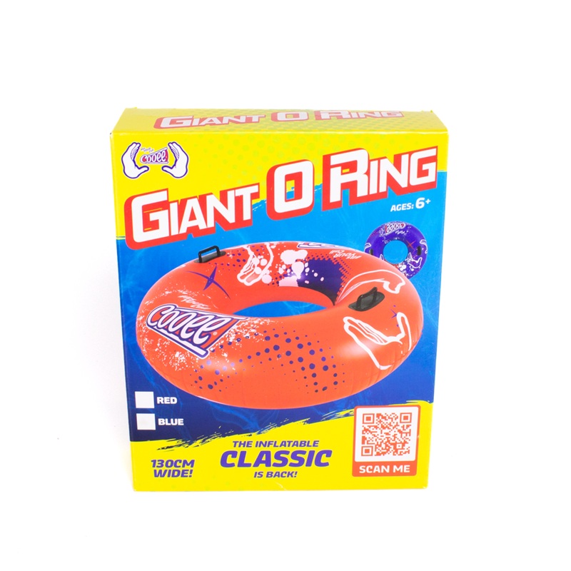 Giant O Ring|Red|Blue