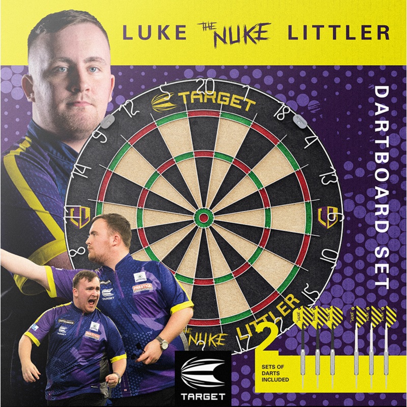 Luke ‘The Nuke’ Littler Dartboard Set