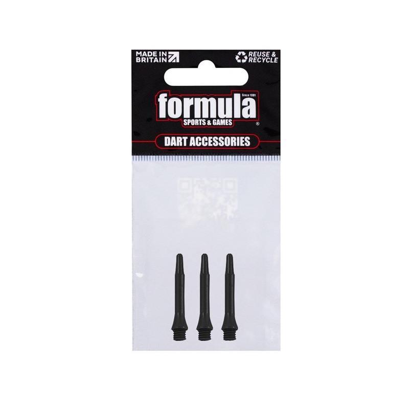 Nylon Shafts 1/4 BSF|Medium|Black