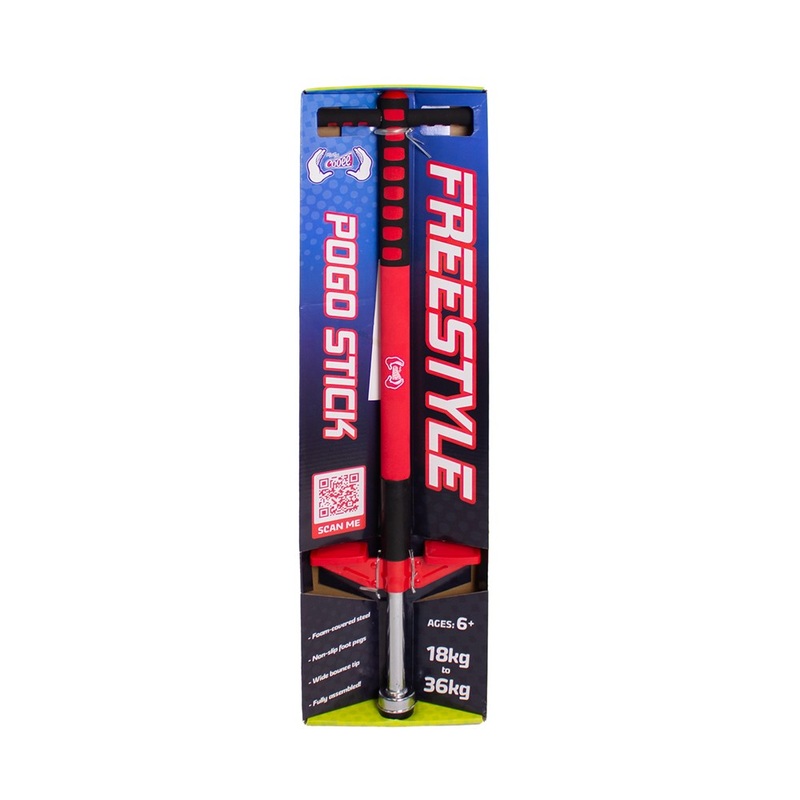 Freestyle Pogo Stick|Red/Black|Blue/Green