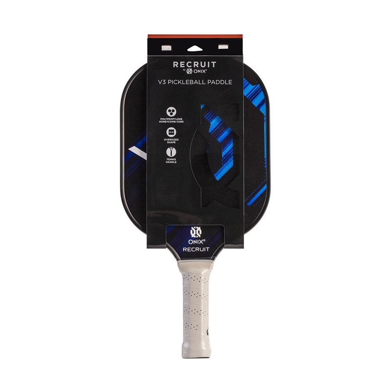 Recruit V3 Pickleball Paddle|Black/Blue